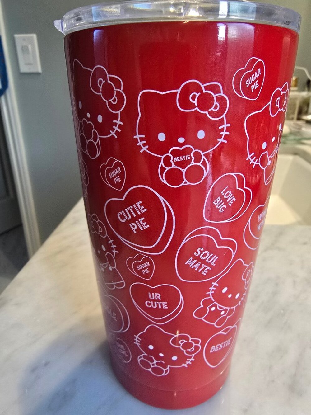 NWT Hello Kitty Sweethearts Valentine's Day Tumbler